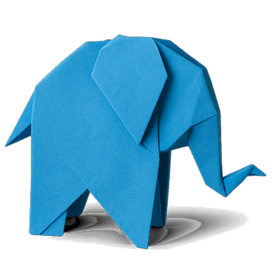 Elephant - Origami animals