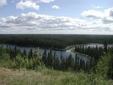 Grace Lakes as seen from the Parking Coordinates