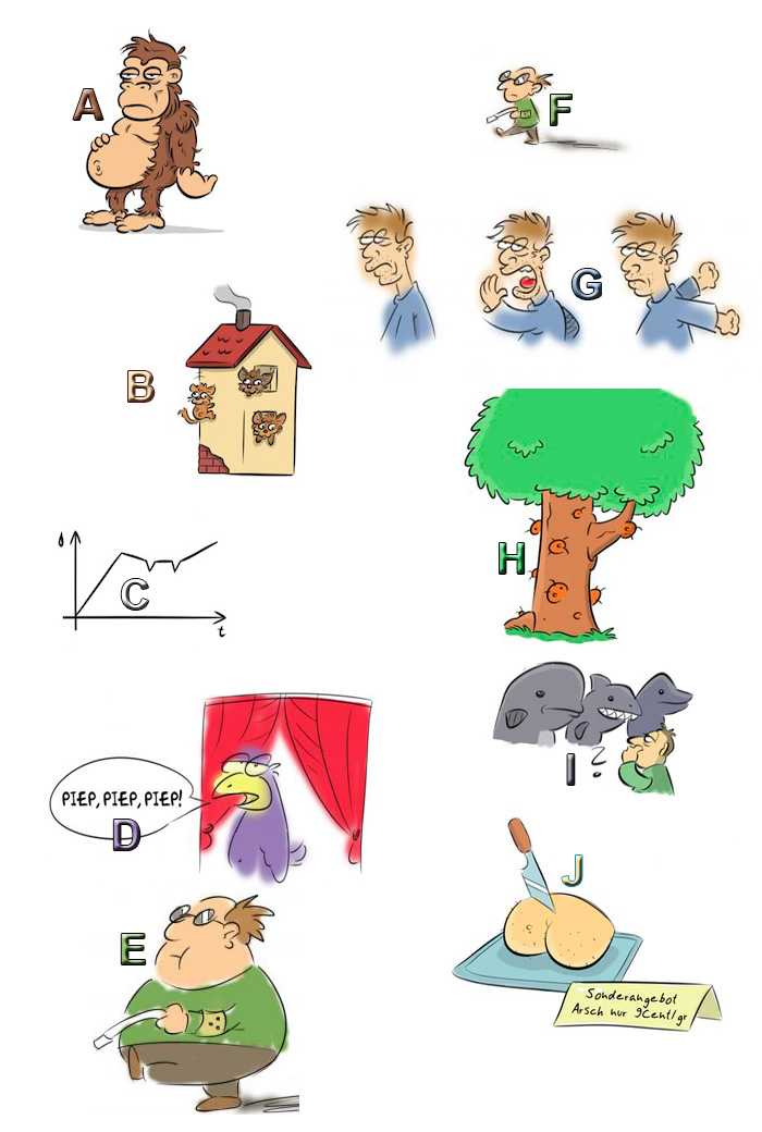 Schlechte Wortspiele by Rob @ www.toonpool.com