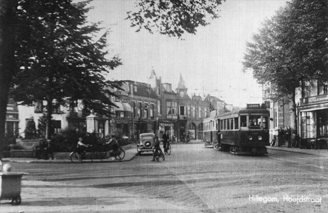 Historische foto van de halte