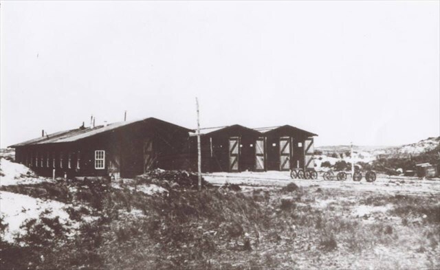 Historische foto van de halte