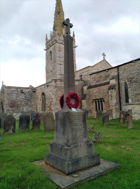 War Memorial, Coleby