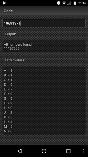 voorbeeld van een GADE met twee jaartallen
