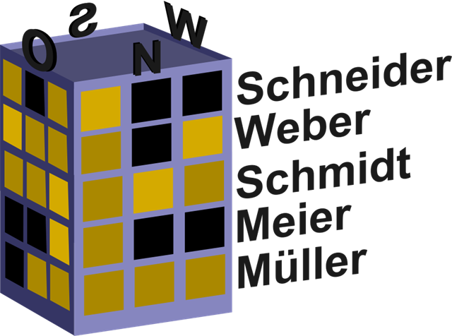 Meine Sicht auf das Nachbarhaus