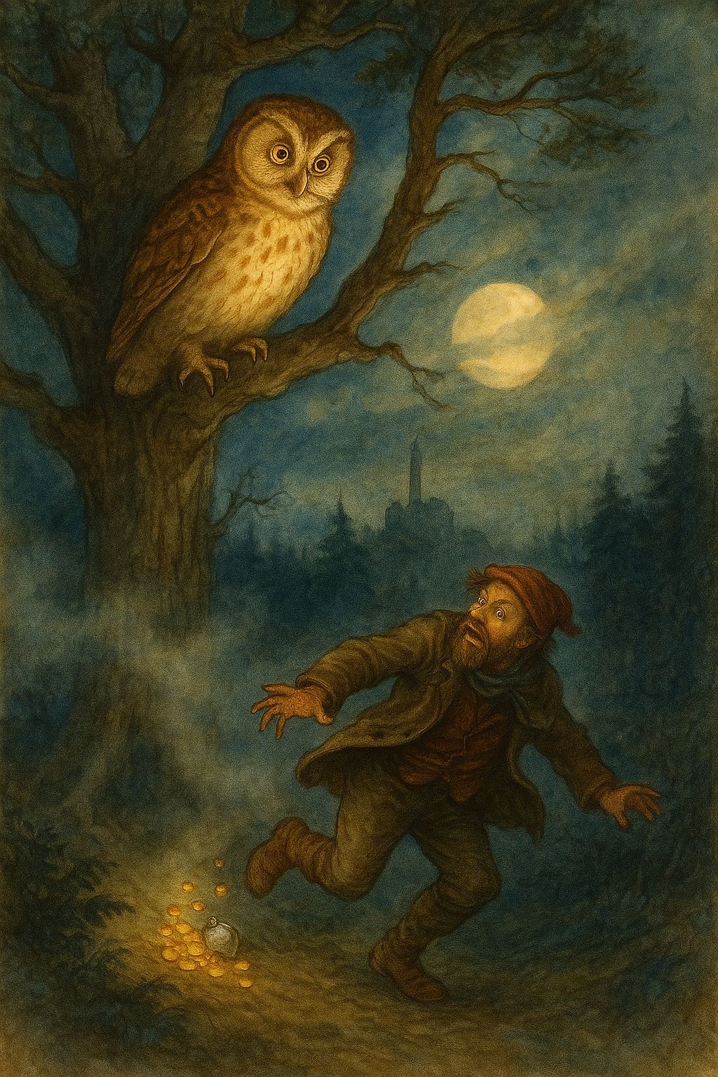 Ilustrácia: Sova Heduška zasahuje