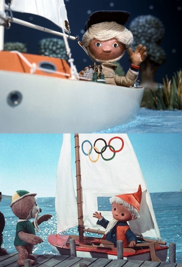 Die Sandmännchen auf Segelbooten