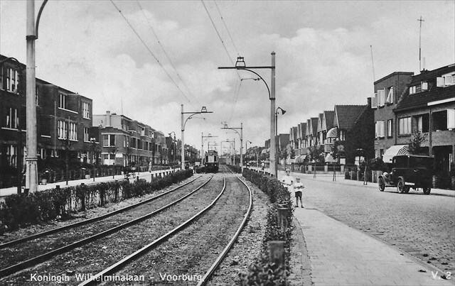 Historische foto van de halte
