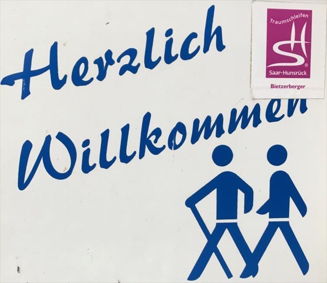 Wegweiser Traumschleife Bietzerberger