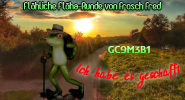 Flöhliche Flöha-Runde von Frosch Fred - GC9M3B1