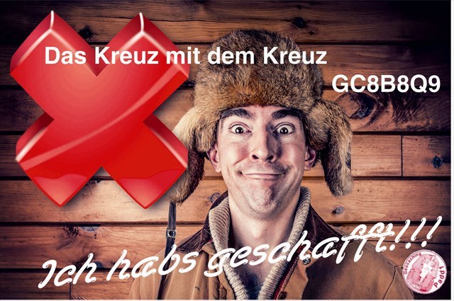 Das Kreuz mit dem Kreuz https://coord.info/GC8B8Q9