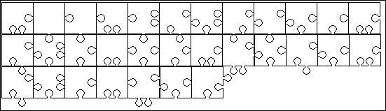 Puzzel Bankje 31 Noord