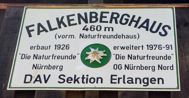 Tafel Falkenberghaus