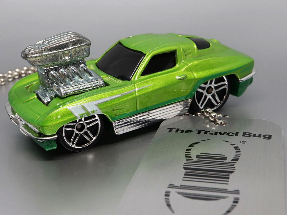 Minz TB - ' 63 Corvette Tooned - Metallic Grün 2004
