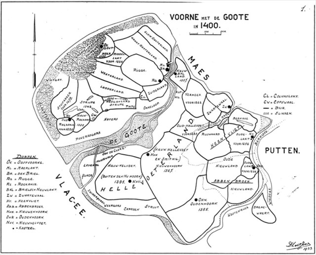 De Goote rond het jaar 1400 De Goote rond het jaar 1400
