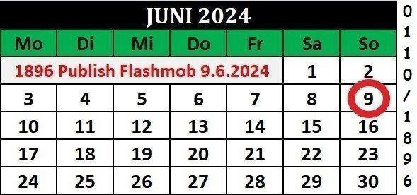 GCAJW73 - 0110/1896 Publish-Flashmob 2024, Pivitsheide 1