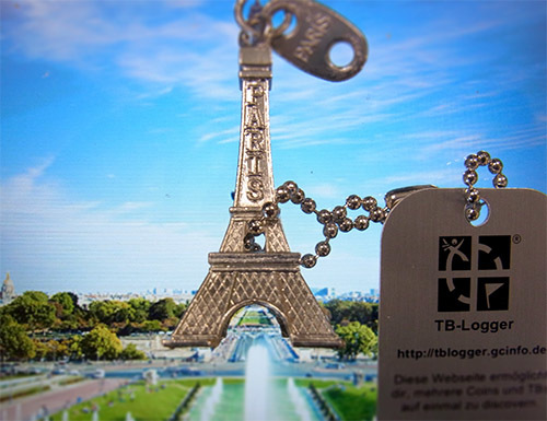 Minz TB - Eifelturm in silber