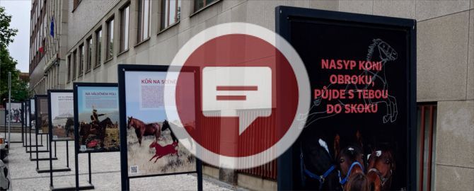 Nasyp koni obroku, půjde s tebou do skoku