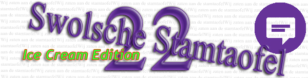 Swolsche Stamtaofel. Ik was erbij