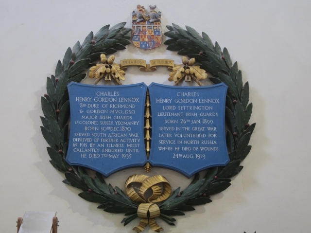 Dukes of Richmond memorial Dukes of Richmond memorial