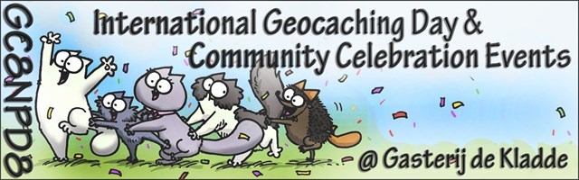 Banner International Geocaching Day & CCE 2020