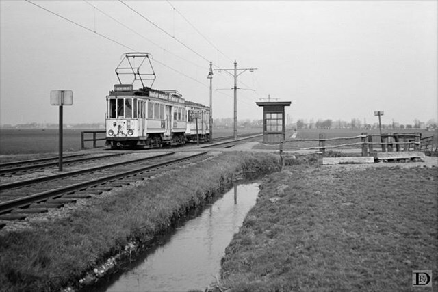 Historische foto van de halte