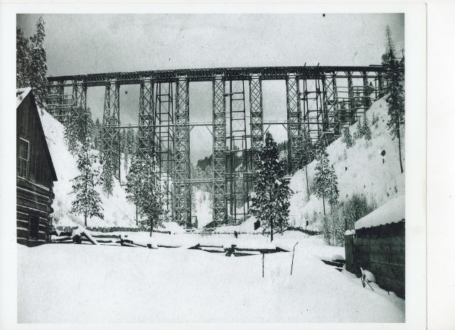 Marent Gulch Railroad Trestle 1885