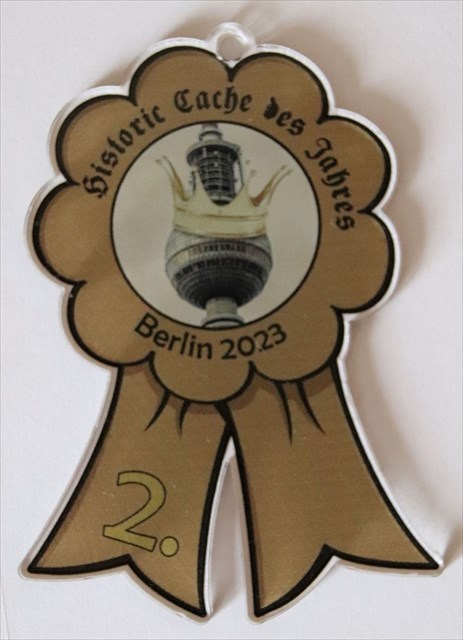 Medaille Zweiter Platz