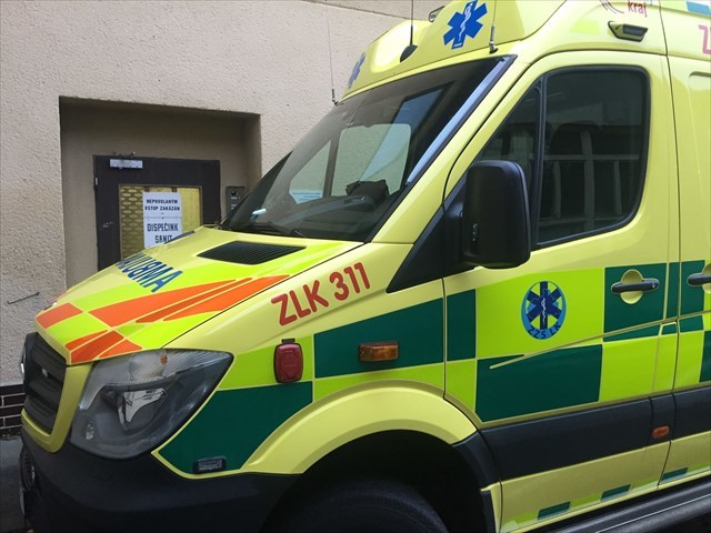 Vnitrek sanity posadky Paramedik