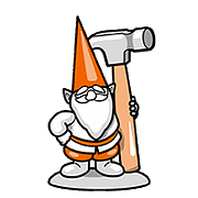 Orange GIFF gnome