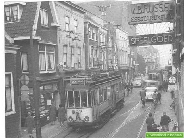 Historische foto van de halte