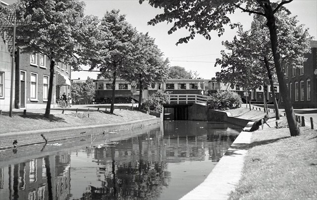 Historische foto van de halte
