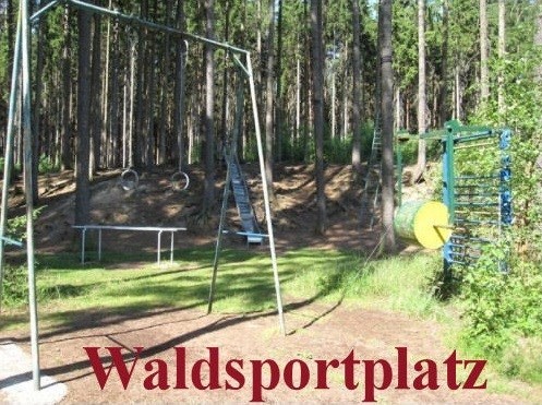 Beispiel eines Waldsportplatzes