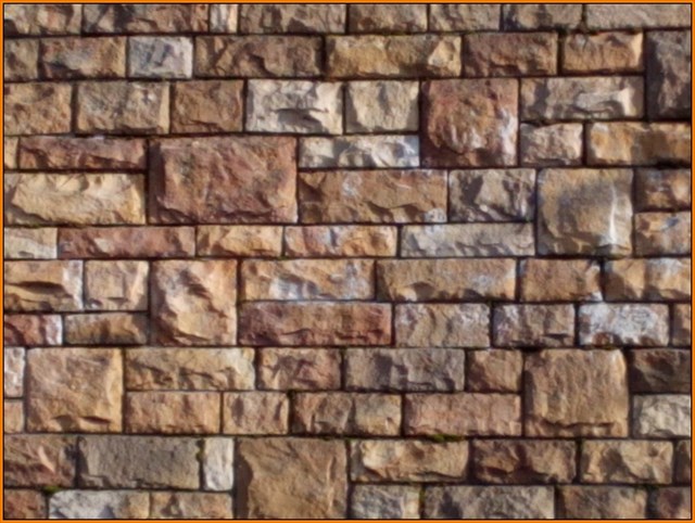 Peninsula Sandstone: Coursed Squared Rubble