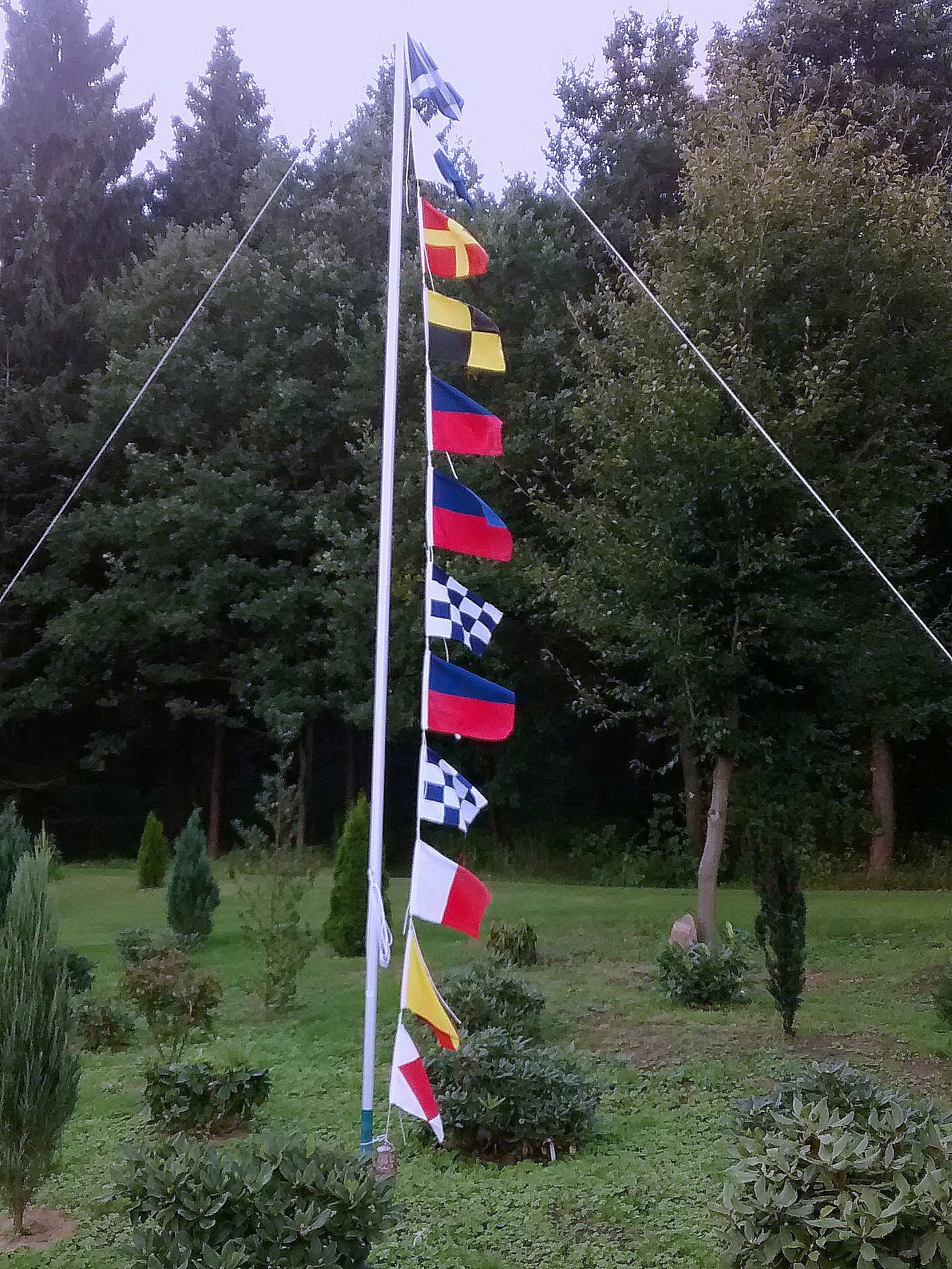 Die Flaggen von Steinbeck