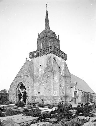 Eglise Saint Jacques le Majeur de Perros Guirec en 1903