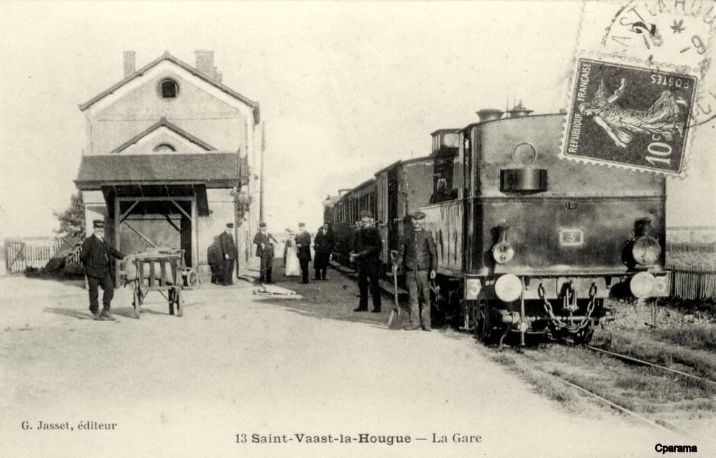 Gare de Saint-Vaast-la-Hougue