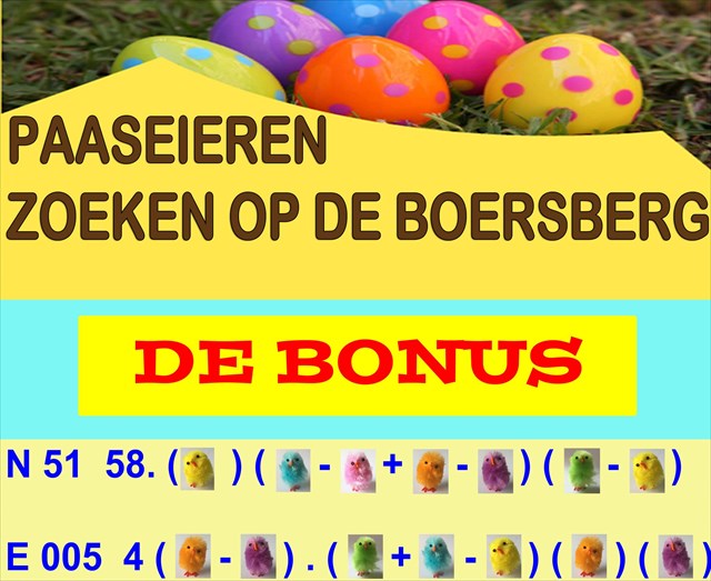 Paaseieren Bonus