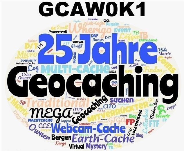 CCE 25 Jahre Geocaching - Wir feiern rein (?)
