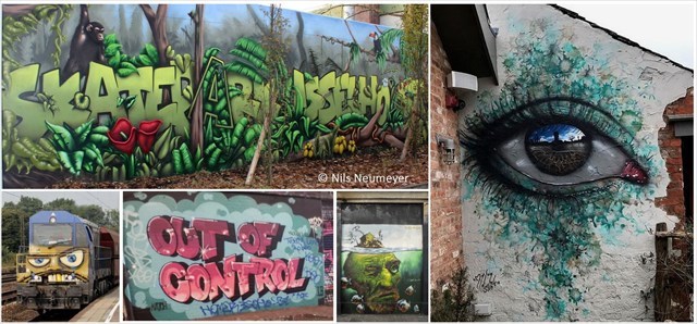 Listing Graffiti Bild