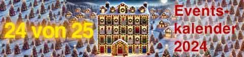 Eventskalender - 24 aus 25
