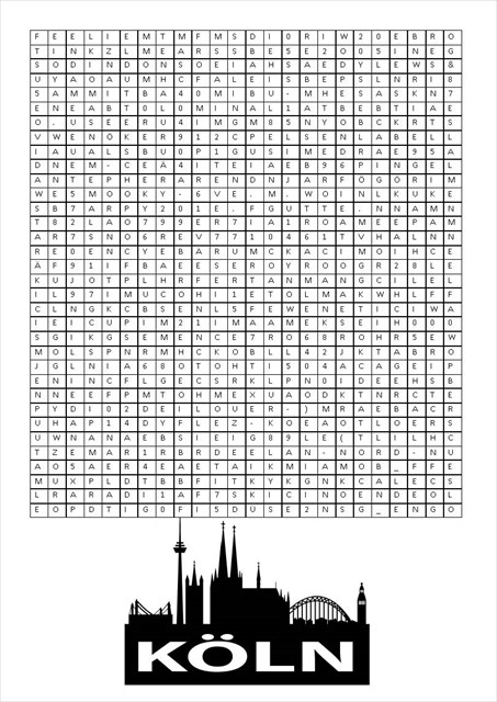 Matrix GeoCaching in Köln