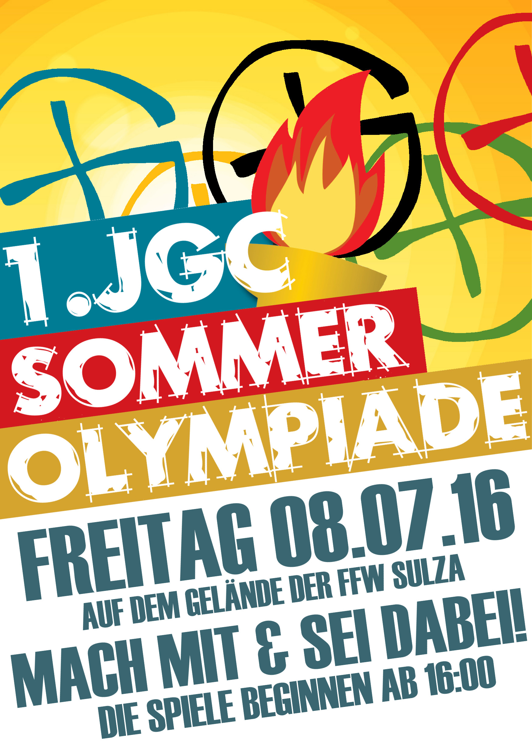 1. JGC Sommer Olympiade 2016