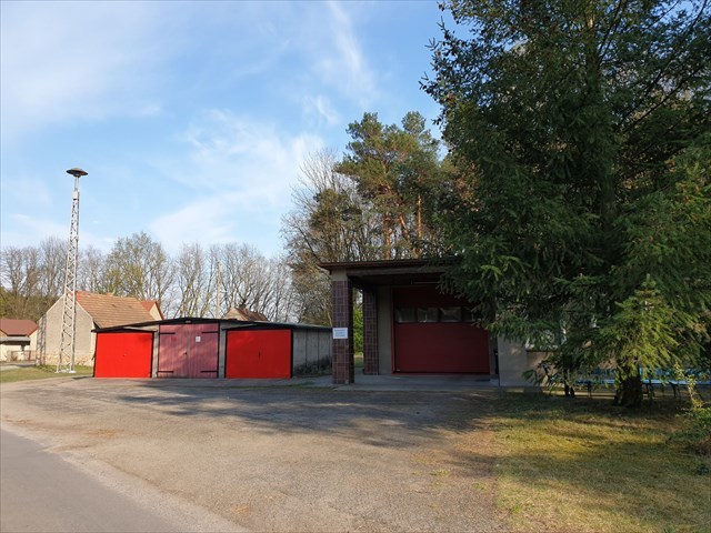 Blick auf die FF Bad Muskau - Köbeln