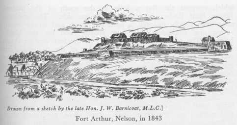Sketch of Fort Arthur