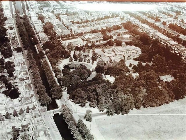 Historische foto van de halte