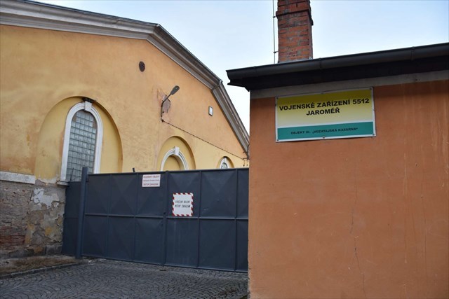 Vojenská jízdárna, dnes vojenský objekt