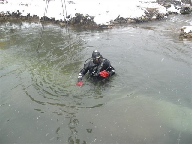 Potapanie na Vysnej Boci