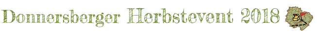 Donnersberger Herbstevent 2018