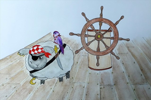 Baanaby the Pirate Sheep
