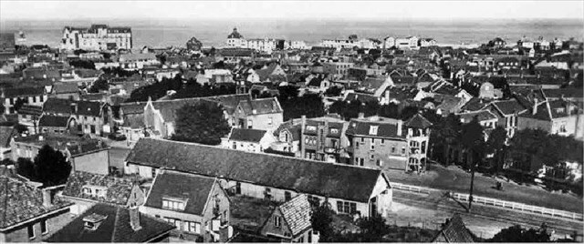 Historische foto van de halte